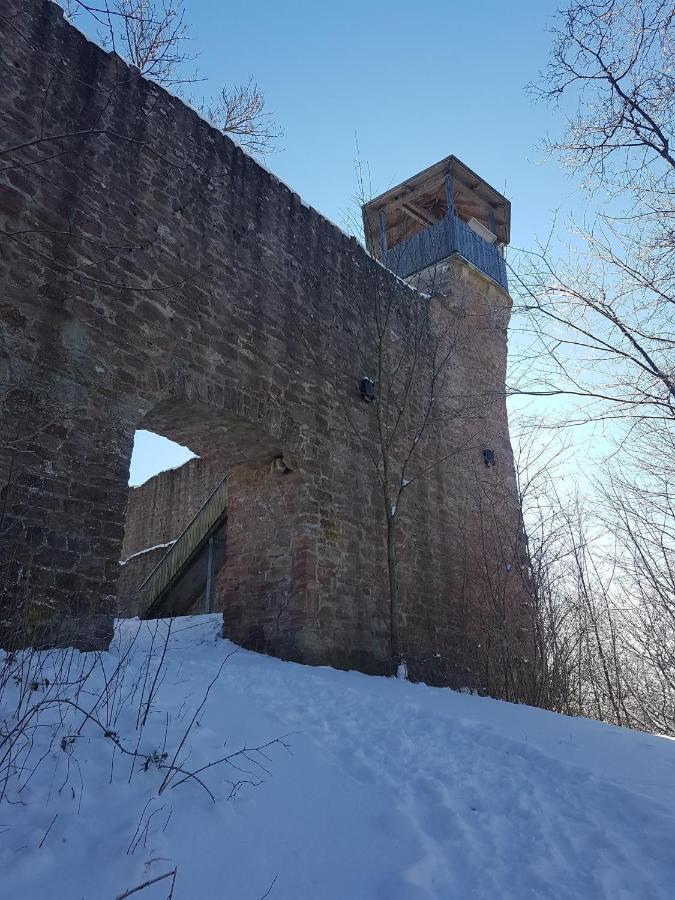 Ferienhaus Geier Hilders Exteriér fotografie